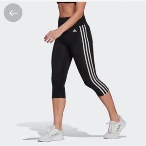 Adidas crop leggings size S